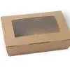 Brown Kraft Window M (16 x 12 x 5 cm)