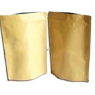 Standing Pouch Kraft ALU Foil Zip 16x24 cm