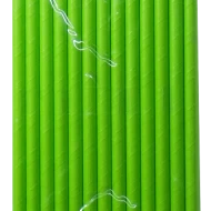 Paper Straw 1 Color 10 mm Hijau