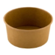 PLA BROWN PAPER CUP KRAFT 8 OZ 50PCS