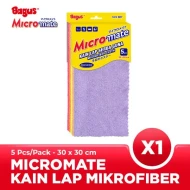 Bagus Micromate Kain Lap Serbaguna 10 Pcs