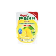 Bagus FRESH 99 Antibacterial Hand Wash Pouch 375 ml  Lemon