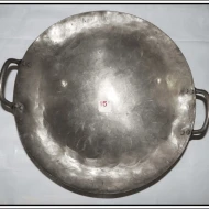 Iron Wok w 2 handle 14 M