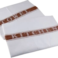 Kitchen Towel 175x32cm PutihCoklat