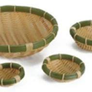Bamboo Poly D150x45 mm Round with Green List 