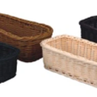 Rectangular Rattan Poly 240100H50mm