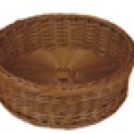 Round Rattan D280 mm brown