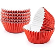 Cake Cases Red Foil D9541 cm