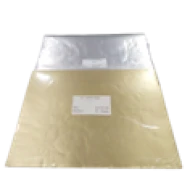 ALUFOIL Plain Gold 25x35 cm