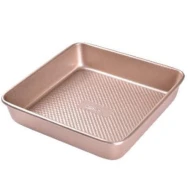 SQUAREPAN LISSE 24 x 24 x 5 cm Rose gold