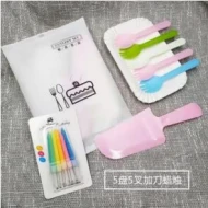 CAKE CUTLERY SET PLASTIK