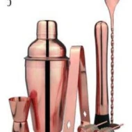 SHAKER SET ROSEGOLD 7PC