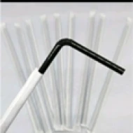 Straw Cover Black Flexy 250 pcs