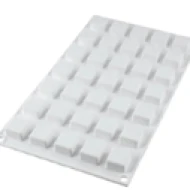 MICRO SQUARE  SILICONE MOULD  SIZE  21 x 21 MM  H 13 MM