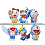 TOPPER 013 DORAEMON SET 6PC