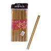 Wooden chopstick set of 10