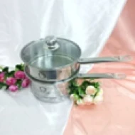 FORTIUS DOUBLE BOILER WITH GLASS LID 16 CM