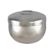 Rice Bowl w Lid Stainless