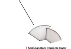 Coffee Supplies Saringan Kopi Reusable Datar 2-4 cups 1 ~item/2024/1/29/2488b5821c9818ddfbd855f5de6174ba_tn