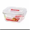 LLG414- BOROSEALII HEAT RESISTANT GLASS RECTANGULER 160ML