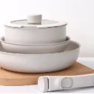 Detachable Die Cast Pan Set 3in1 Wok