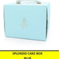 Splendid Cake Box BLUE uk20x20x15 cm 2pc