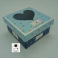 Pure  Fresh Cake Box BLUE uk16x16x9 cm 5pcs