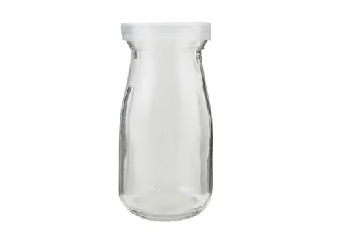 Bottle 100ml Tall Pudding Glass Bottle with plastic cover 1 ~item/2024/1/4/06900001_100ml_tall_pudding_glass_botttle_with_plastic_cover