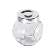 45ml Side Seating Glass Bottle with metal or plastic cover