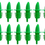 Juice pourer plastic dark green