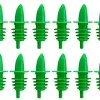 Juice pourer plastic dark green