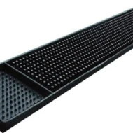 Strip rubber bar mat