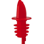 Juice pourer plastic red