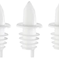 Juice pourer plastic white