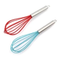 5 Wire Egg Whisk 26 cm Blue