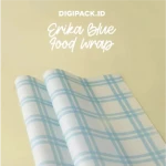 DIGIPACK  Erika Blue Food Wrap 30 x 30 100pcs