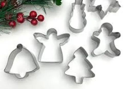 Cutter Christmas Cookie Cutter Small Type C Set 1 ~item/2024/2/19/crismast_cookie_cutter