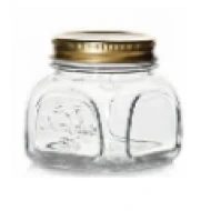 Jar with metal lid 300 cc