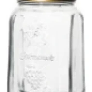 Jar with metal lid 1000 cc