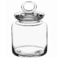 Jar with Glass Cover Kitchen 1085 cc