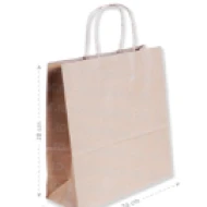 DIGIPACK  Brown Paper Bag Tali 24 x 12 x 28 10pcs