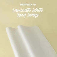 DIGIPACK  Laminate White Food Wrap 30 x 30 100pcs