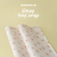 DIGIPACK  Daisy Food Wrap 30 x 30 100pcs