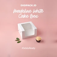 DIGIPACK  Madeline Window White Cake Box 20 x 20 x 12 10pcs