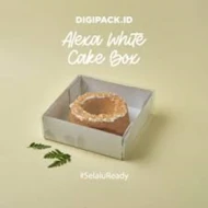 DIGIPACK  Alexa White Corrugated Box ID  23 x 23 x 75  10pcs