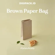 DIGIPACK  Brown Paper Bag 20 x 9 x 29 50pcs